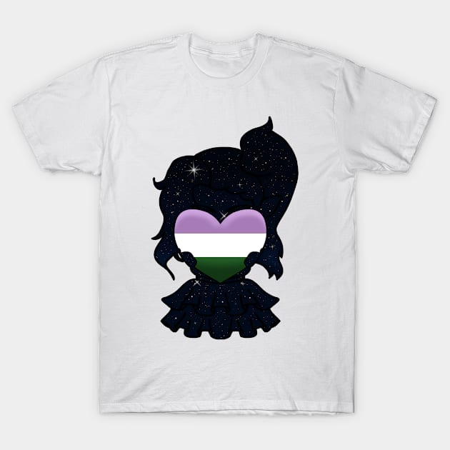 GENDERQUEER PRIDE T-Shirt by Burrrrrittttooooo's Closet